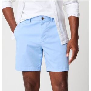 J.Crew Women's 7" Inseam Flex Chino Short Blue Shorts NWT 69